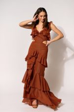 Freya Maxi Ruffle Dress