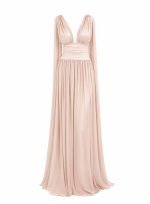 ΦΟΡΕΜΑ MAXI V CORSET NUDE - Image 2