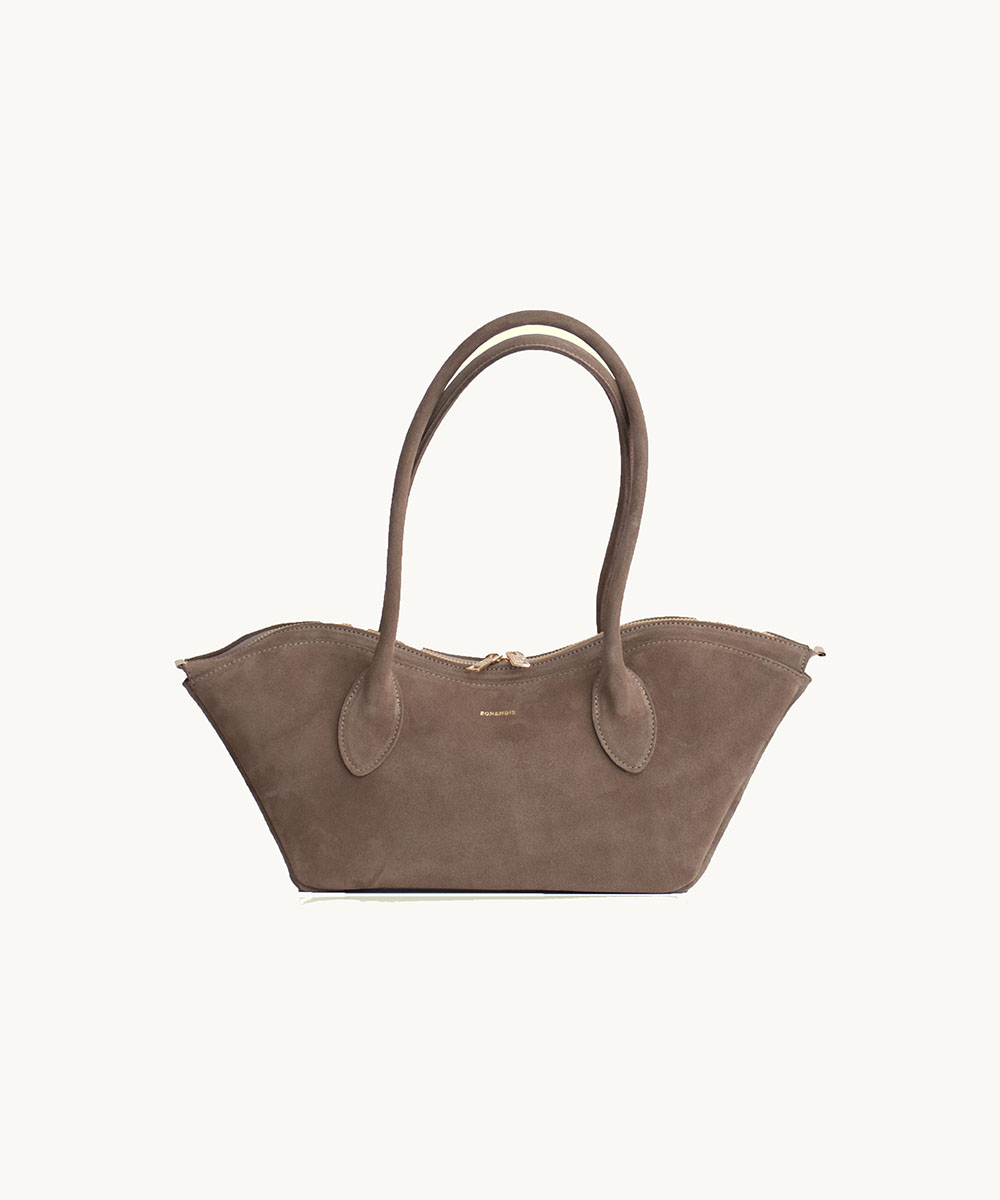 BISOU-MOCCA-SUEDE Bisou Small bag castor beige - Image 1
