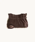 Nefeli Pouch in Choco Suede