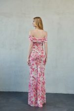 Felinia Maxi Mesh Dress - Image 3