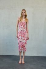 Felinia Midi Mesh Dress - Image 3