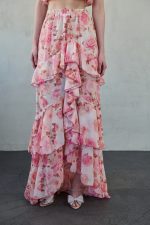 Felinia Maxi Ruffle Skirt - Image 2