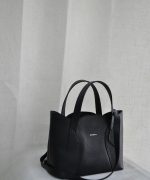 Tulip mini bag black leather - Image 2