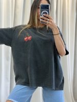 Cherries T-Shirt Black