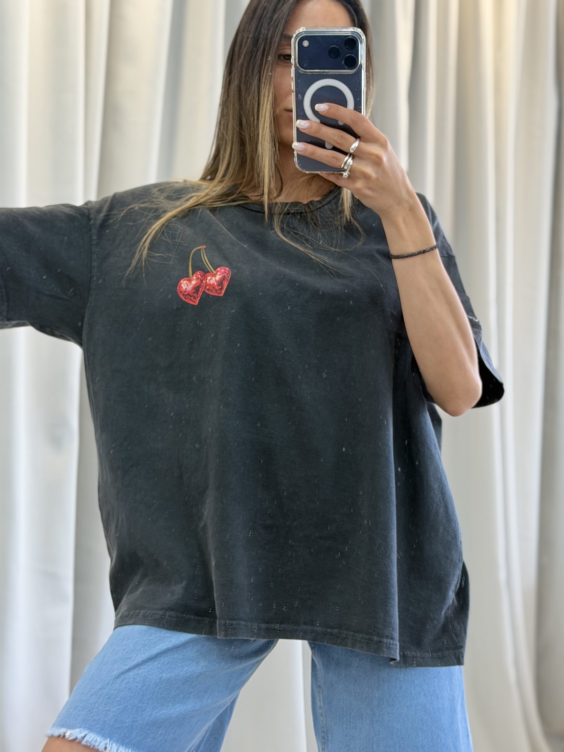 IMG_0081-scaled Cherries T-Shirt Black - Image 1