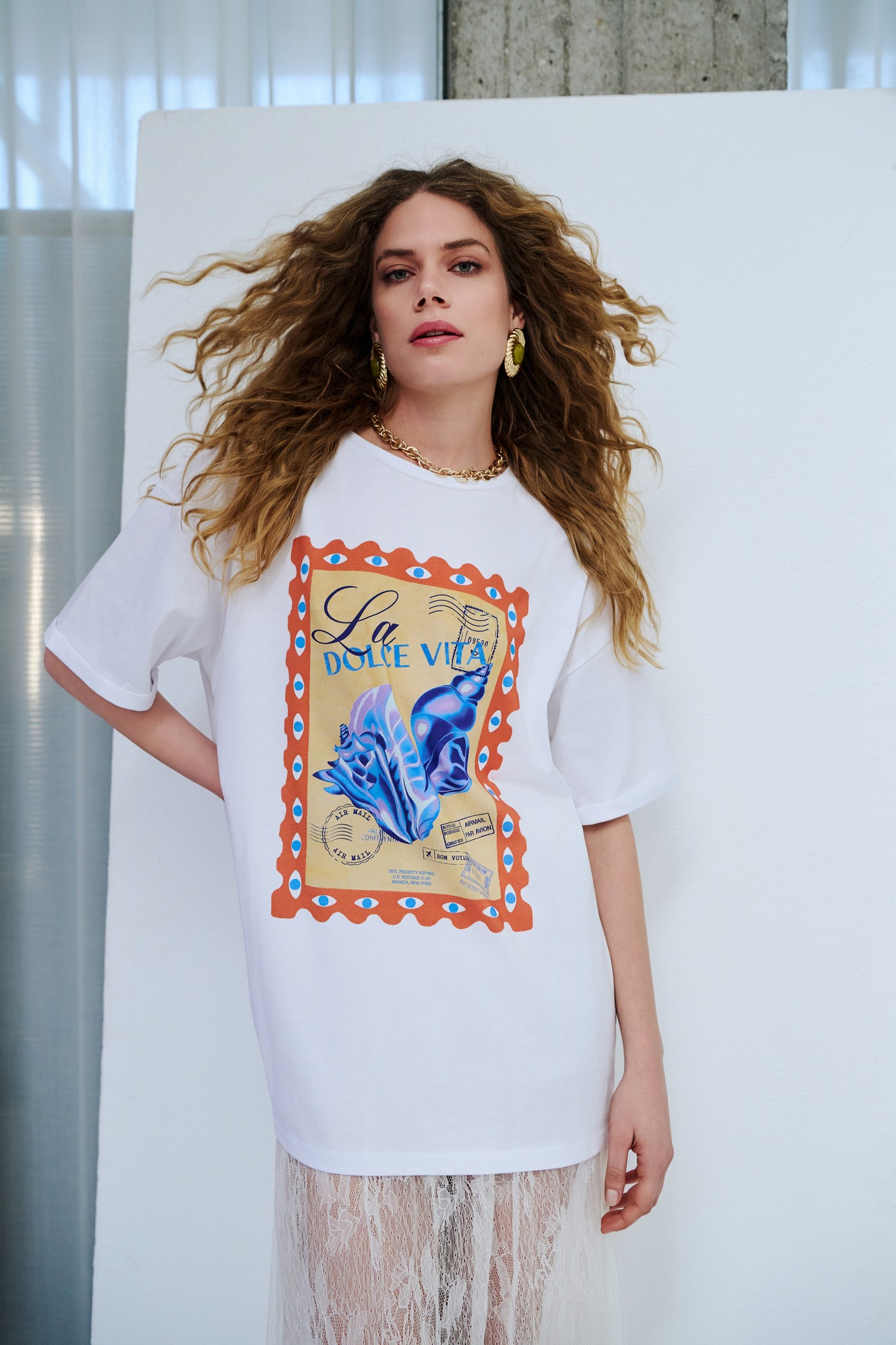 IRAIDA87017_2 Suntrace oversized t shirt - Image 1