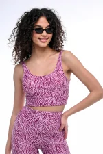 Active Zebra Bra