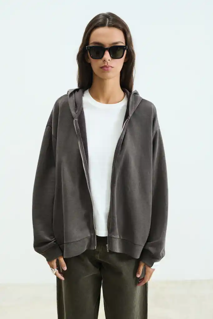 preview (40) Stella Zip Hoodie Brown - Image 1