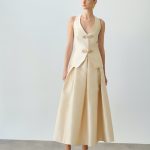 Cynthia Midi Skirt | Vanilla