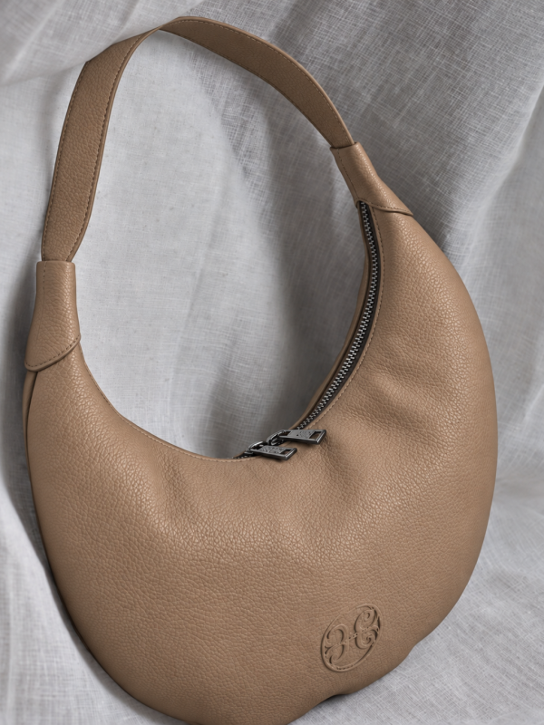 Ophelia Small in Warm Beige Leather