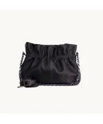 Nefeli Pouch in Black Leather