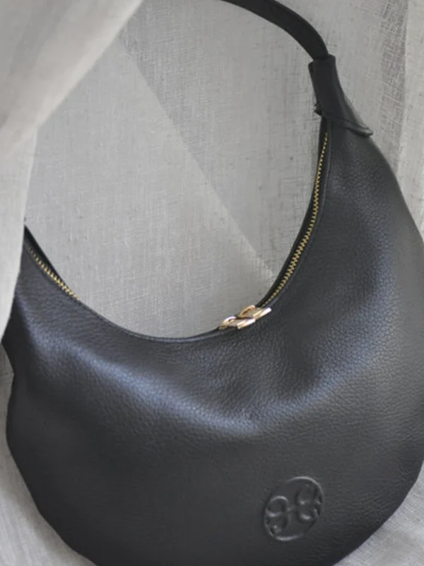 Ophelia Small in Black Leather
