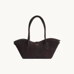 Bisou Small in Choco Suede
