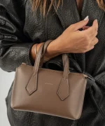 Noemia Mini Espresso Leather