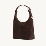 Serena in Choco Suede