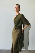 Danai Polymorphic Dress | Khaki