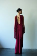 Danai Polymorphic Dress | Cherry Red - Image 2