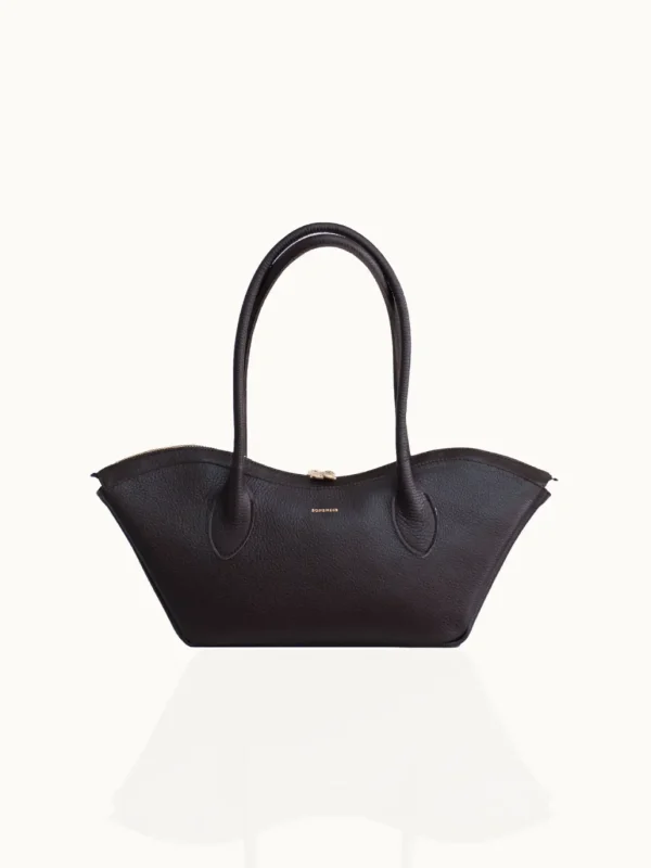 Bisou Small Black Leather